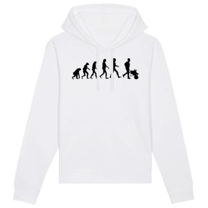 Sweat Capuche Adulte Evolution jardinage