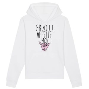 Sweat Capuche Adulte Grizou appelle moi