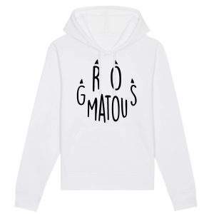 Sweat Capuche Adulte Gros matou