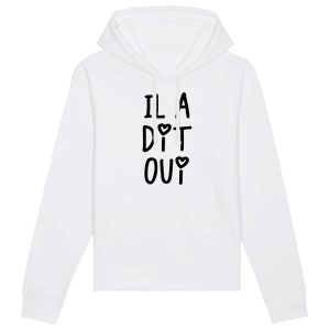 Sweat Capuche Adulte Il a dit oui