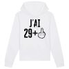 Sweat Capuche Adulte J&rsquo;ai 30 ans 29 + 1