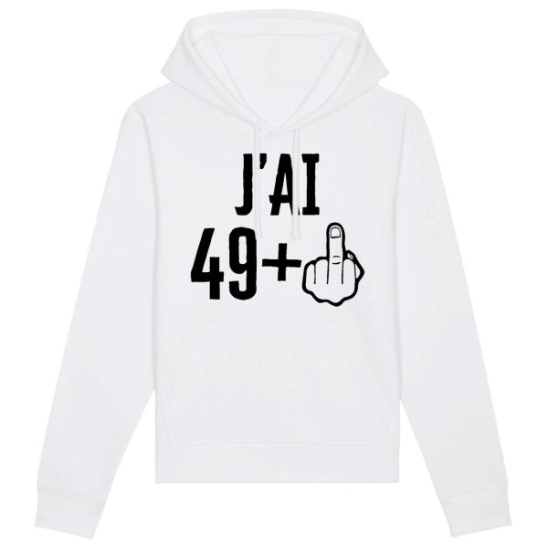 Sweat Capuche Adulte J’ai 50 ans 49 + 1