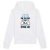 Sweat Capuche Adulte J&rsquo;ai mis mon jeu en pause pour etre ici