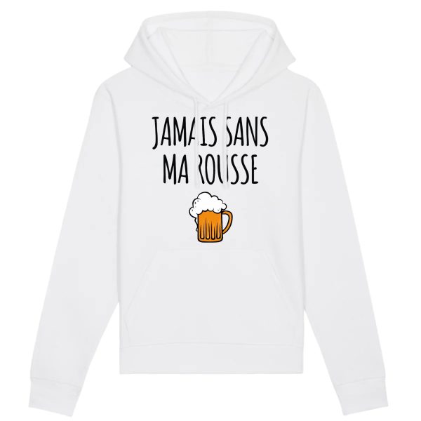 Sweat Capuche Adulte Jamais sans ma rousse