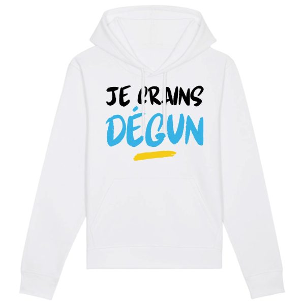 Sweat Capuche Adulte Je crains degun