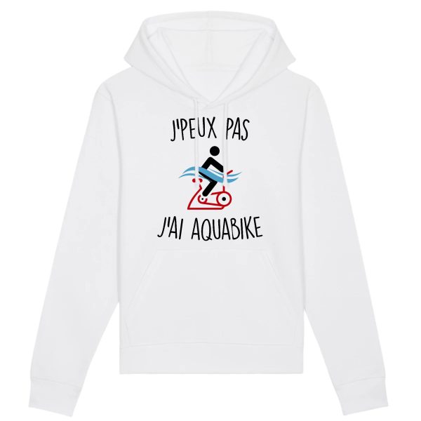 Sweat Capuche Adulte J’peux pas j’ai aquabike