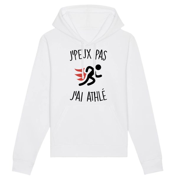 Sweat Capuche Adulte J’peux pas j’ai athle