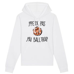 Sweat Capuche Adulte J’peux pas j’ai ball-trap