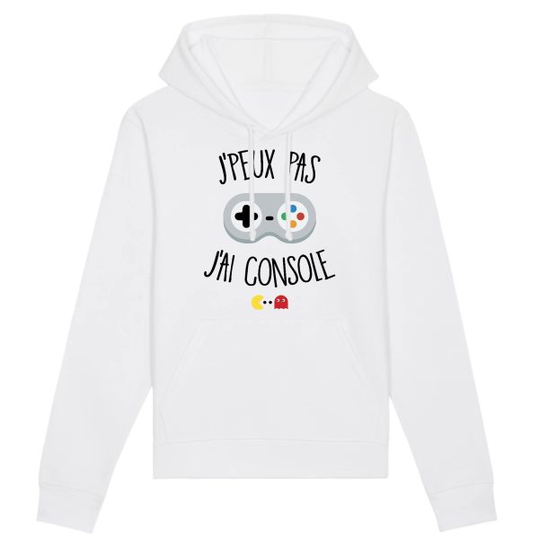 Sweat Capuche Adulte J’peux pas j’ai console