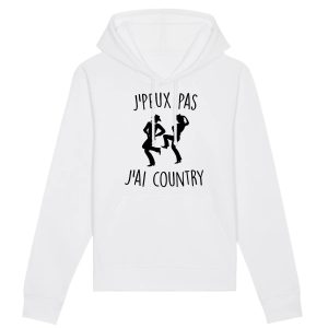 Sweat Capuche Adulte J’peux pas j’ai country