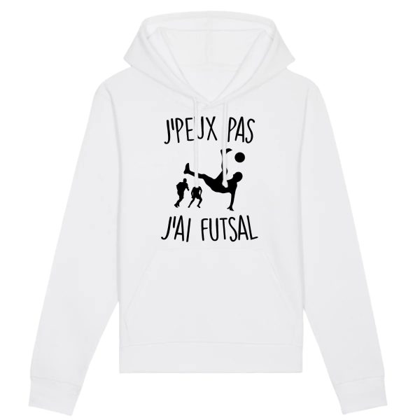 Sweat Capuche Adulte J’peux pas j’ai futsal