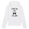 Sweat Capuche Adulte J&rsquo;peux pas j&rsquo;ai judo