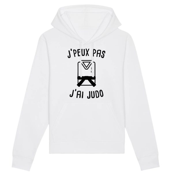 Sweat Capuche Adulte J’peux pas j’ai judo