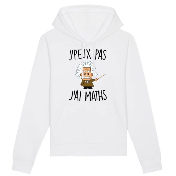 Sweat Capuche Adulte J’peux pas j’ai maths