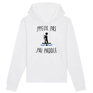 Sweat Capuche Adulte J’peux pas j’ai paddle
