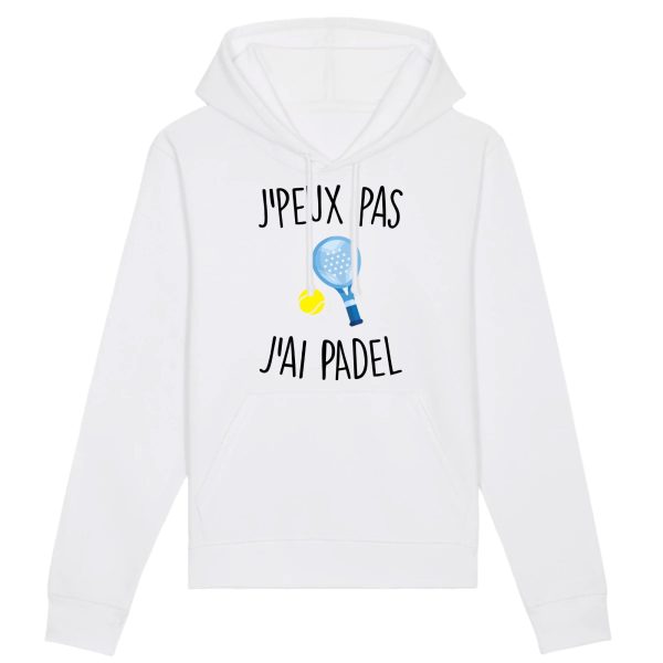 Sweat Capuche Adulte J’peux pas j’ai padel