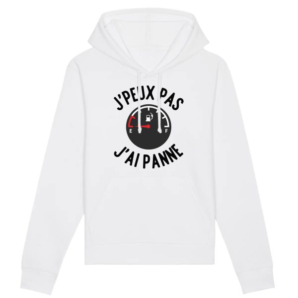 Sweat Capuche Adulte J’peux pas j’ai panne