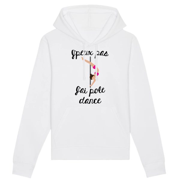 Sweat Capuche Adulte J’peux pas j’ai pole dance