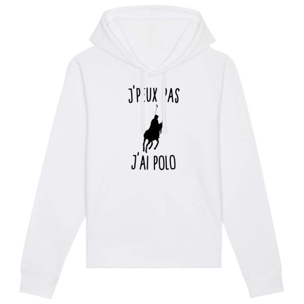 Sweat Capuche Adulte J’peux pas j’ai polo