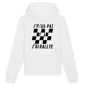 Sweat Capuche Adulte J’peux pas j’ai rallye