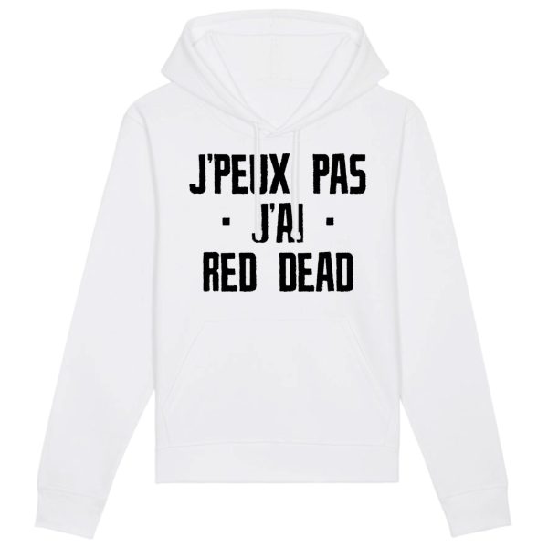 Sweat Capuche Adulte J’peux pas j’ai red dead