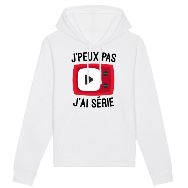 Sweat Capuche Adulte J’peux pas j’ai serie