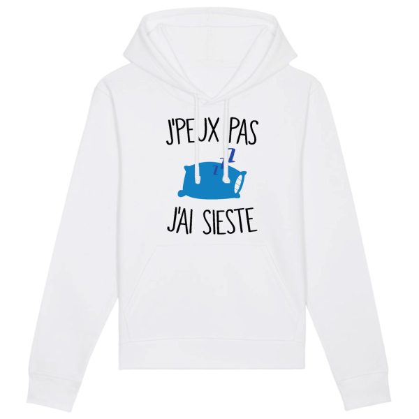 Sweat Capuche Adulte J’peux pas j’ai sieste