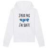 Sweat Capuche Adulte J’peux pas j’ai skate