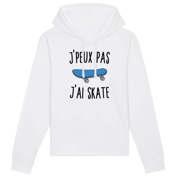 Sweat Capuche Adulte J’peux pas j’ai skate