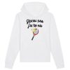 Sweat Capuche Adulte J’peux pas j’ai tennis