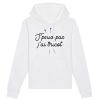 Sweat Capuche Adulte J’peux pas j’ai tricot