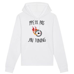 Sweat Capuche Adulte J’peux pas j’ai tuning