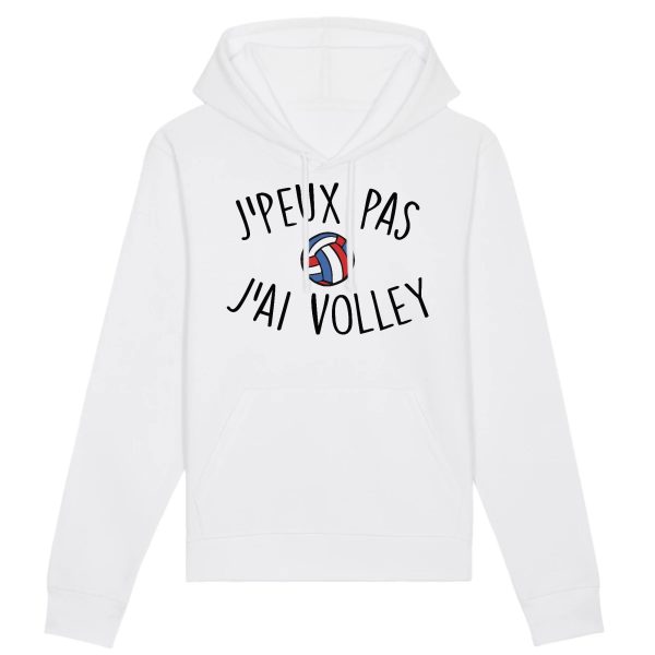 Sweat Capuche Adulte J’peux pas j’ai volley