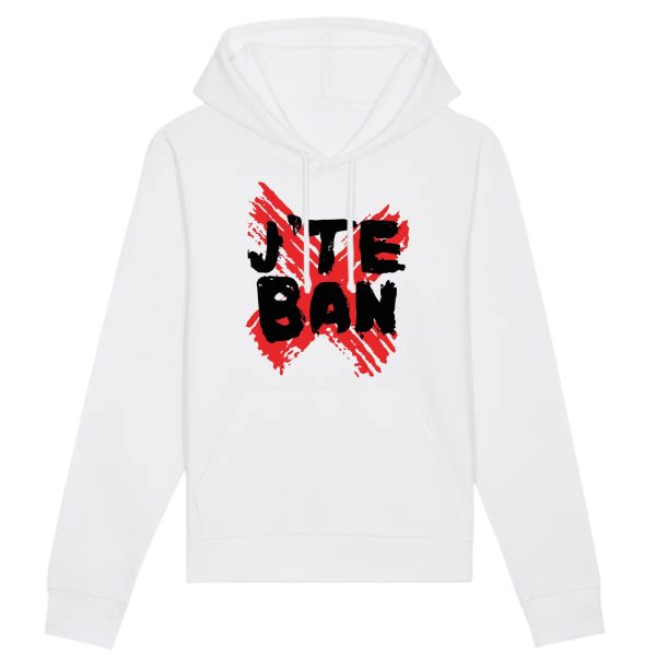 Sweat Capuche Adulte J’te ban