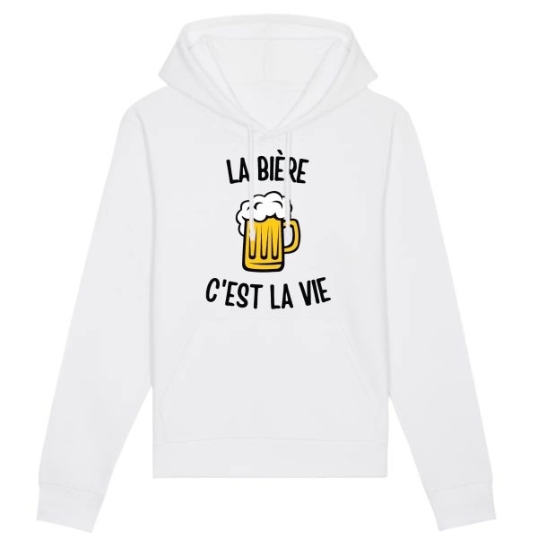 Sweat Capuche Adulte La biere c’est la vie