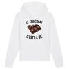 Sweat Capuche Adulte Le chocolat c’est la vie