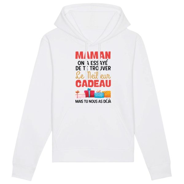 Sweat Capuche Adulte Le meilleur cadeau pour maman