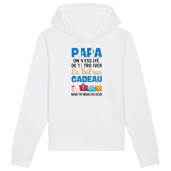 Sweat Capuche Adulte Le meilleur cadeau pour papa