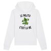 Sweat Capuche Adulte Le mojito c’est la vie