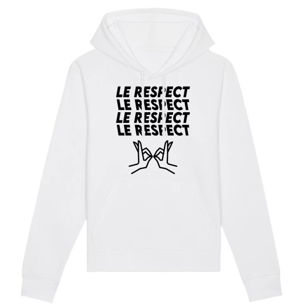 Sweat Capuche Adulte Le respect