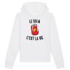 Sweat Capuche Adulte Le soda c’est la vie