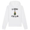 Sweat Capuche Adulte Le whisky c’est la vie