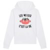 Sweat Capuche Adulte Les moules c’est la vie