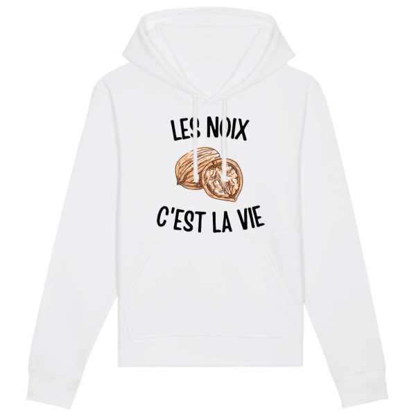 Sweat Capuche Adulte Les noix c’est la vie