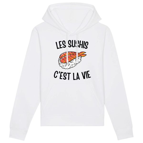 Sweat Capuche Adulte Les sushis c’est la vie