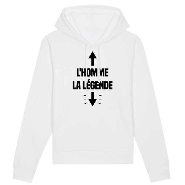 Sweat Capuche Adulte L’homme la legende