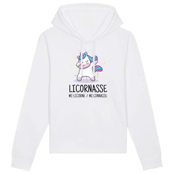 Sweat Capuche Adulte Licornasse