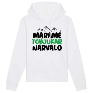 Sweat Capuche Adulte Marame tchoukar narvalo