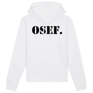Sweat Capuche Adulte OSEF On s’en fout