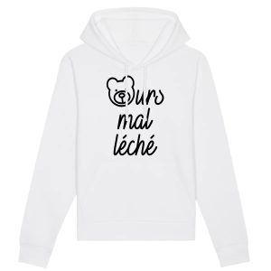 Sweat Capuche Adulte Ours mal leche